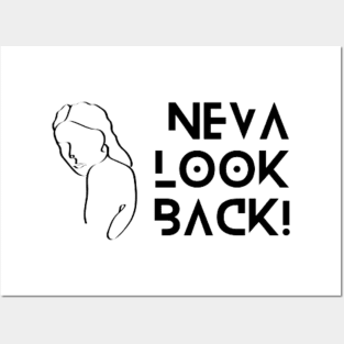 Neva Look Back, Mug, Tote, Pin Posters and Art